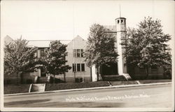 Mich. National Guard Armory Postcard