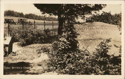 John Brown's Grave Lake Placid, NY Postcard Postcard Postcard