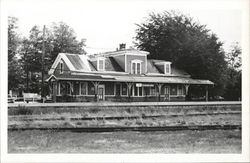 Train Depot Postcard