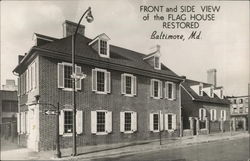 Flag House Baltimore, MD Postcard Postcard Postcard