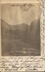 River Scene Cokeville, WY Postcard Postcard Postcard