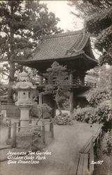 Japanese Tea Garden, Golden Gate Park San Francisco, CA Postcard Postcard Postcard