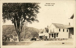 Store & Elm Plymouth, VT Postcard Postcard Postcard