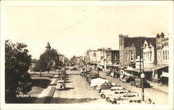 Spring Street Palestine, TX Postcard Postcard Postcard