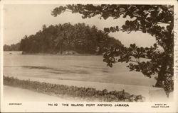 The Island Port Antonio, Jamaica Postcard Postcard Postcard