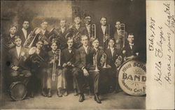 High School Band Arkansas City, KS Postcard Postcard Postcard