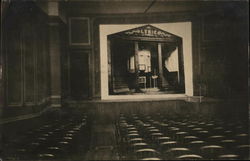 Theater Stage Postcard