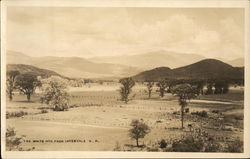 The White Mountains in Distance Intervale, NH Postcard Postcard Postcard