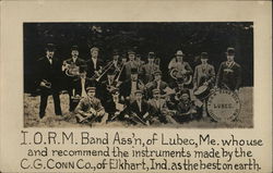 IORM Band Ass'n Lubec, ME Postcard Postcard Postcard