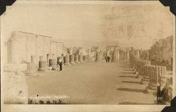 Public Square - Pompeii Postcard