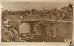 Ruins of Town - North Bridge 1918 Diksmuide, Belgium Benelux Countries Postcard Postcard Postcard
