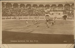 Toreros Entering the Bull Ring Spain Postcard Postcard Postcard