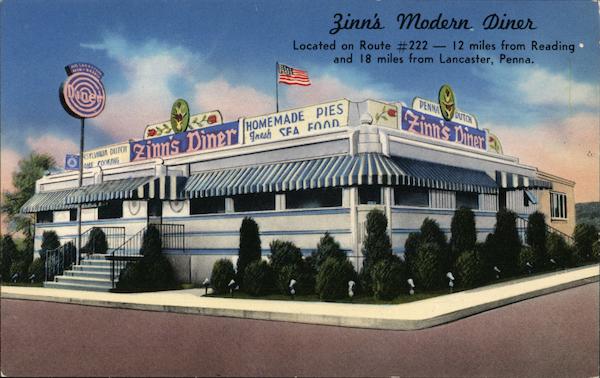 Zinn's Modern Diner Denver Pennsylvania
