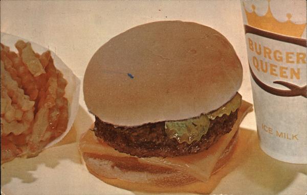 Burger Queen New Albany Indiana Advertising