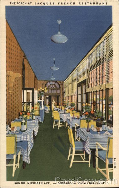 Jacques French Restaurant - The Porch Chicago Illinois