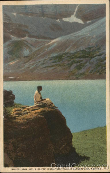 Princess Dawn Mist, Blackfeet Indian Tribe Glacier National Park