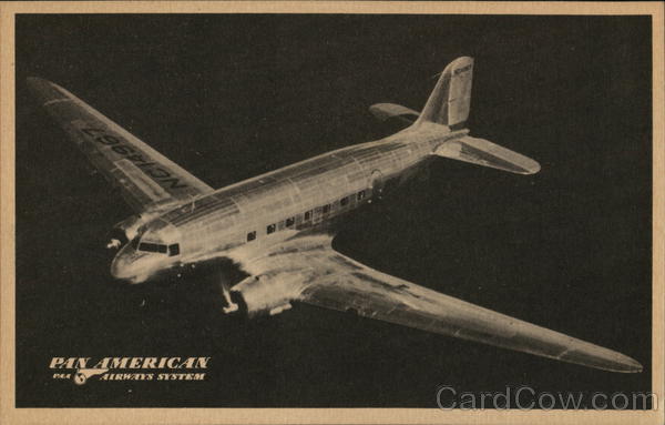 PAA Douglas Clipper Airline Advertising