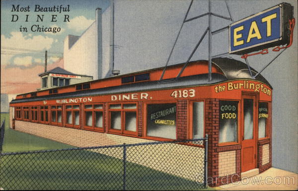 The Burlington Diner Chicago Illinois