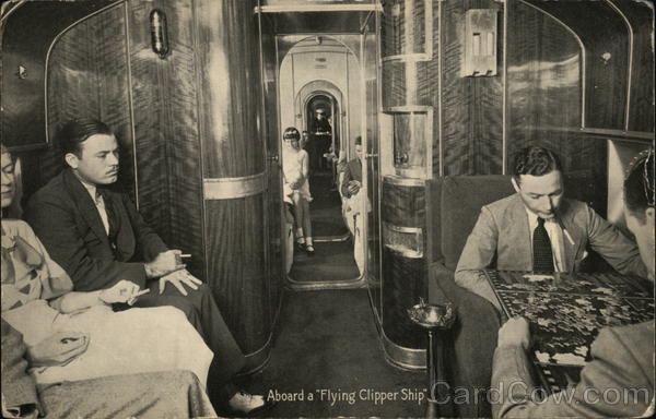 Aboard a Flying Clipper Ship - Pan American Airways