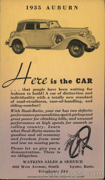 1935 Auburn Cars