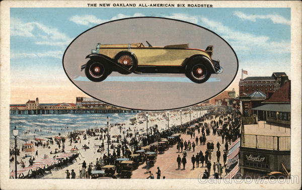 Oakland All-American Six Roadster Atlantic City New Jersey