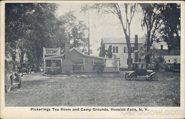 Pickerings Tea Room and Camp Grounds Hoosick Falls New York