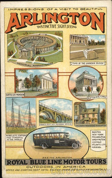 Royal Blue Line Motor Tours Washington District of Columbia