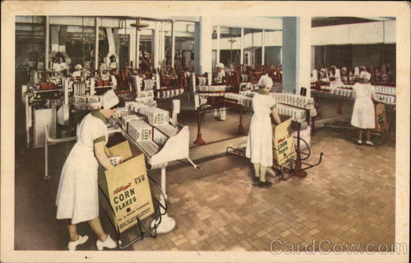 Kellogg Company - Packing Room Battle Creek Michigan