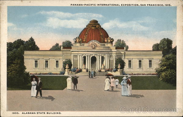 Alabama State Building 1915 Panama-Pacific Exposition