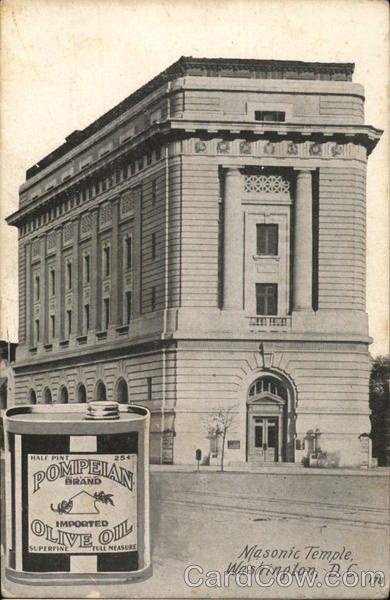 Masonic Temple Washington District of Columbia Washington DC