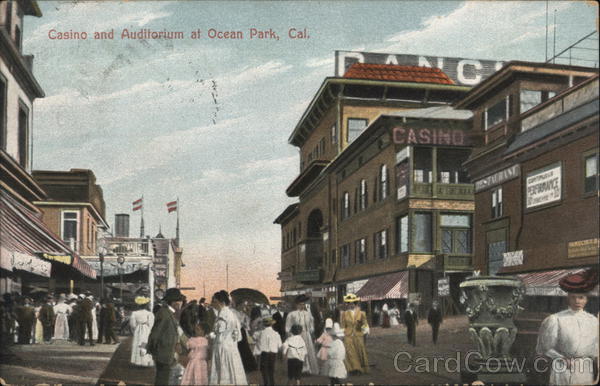 Casino and Auditorium Ocean Park California