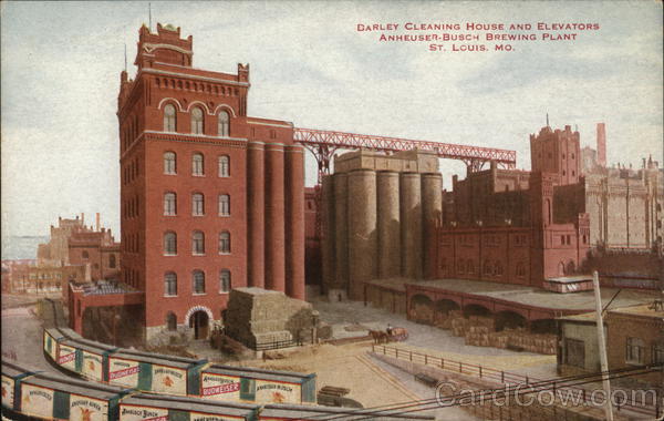 Anheuser-Busch - Barley Cleaning House and Elevators St. Louis Missouri