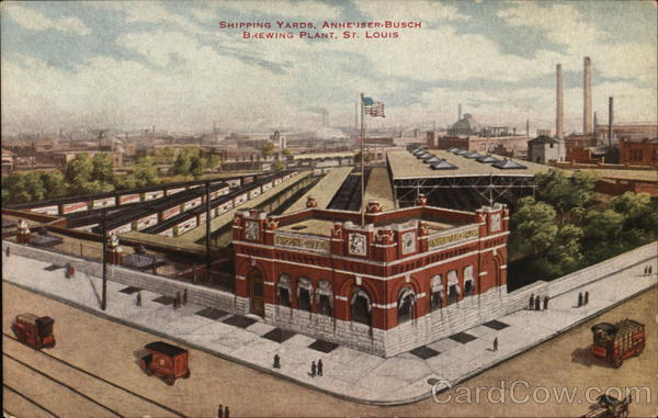 Anheuser-Busch Brewing Plant - Shipping Yards St. Louis Missouri