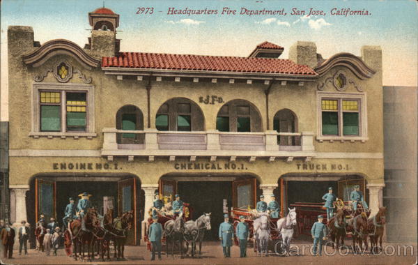 Headquarters Fire Deparment San Jose California