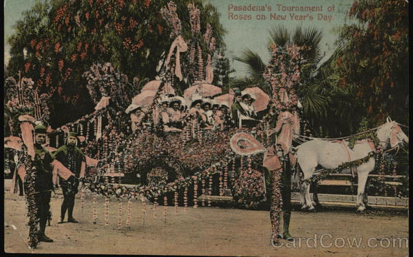 Tournament of Roses, New Year's Day Pasadena California