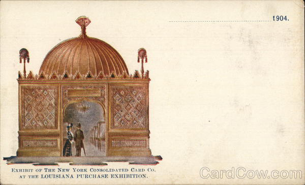 The New York Consolidated Card Co. Exhibit 1904 St. Louis Worlds Fair