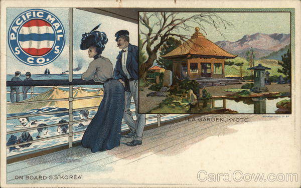 Pacific Mail Steam Ship Co. - S.S. Korea Cruise Ships