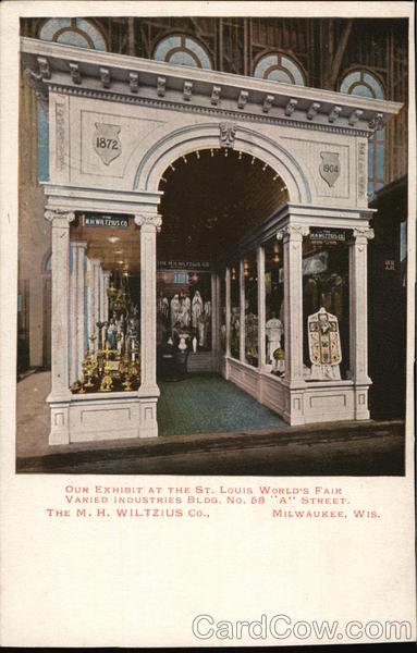 The M. H. Wiltzius Co. - Exhibit, Varied Industries Building Milwaukee Wisconsin