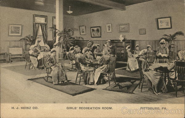 H. J. Heinz Co. - Girls Recreation Room Pittsburgh Pennsylvania