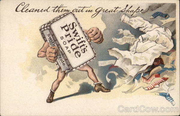 Swift's Pride Soap - Cleaned Them Out in Great Shape