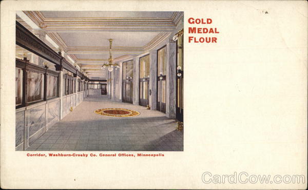 Washburn-Crosby Co. - Corridor, General Offices Minneapolis Minnesota