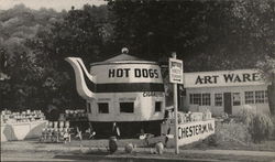 The "World's Largest Teapot" Postcard