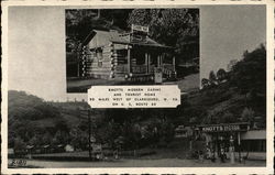 Knotts Modern Cabins and Tourist Home Postcard
