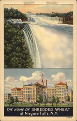 National Biscuit Co. - Home of Shredded Wheat Niagara Falls, NY Postcard Postcard Postcard