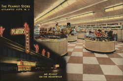 The Peanut Store Planters Atlantic City, NJ Postcard Postcard Postcard