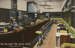 Beautiful Tile House Diner Daytona Beach, FL Postcard Postcard Postcard