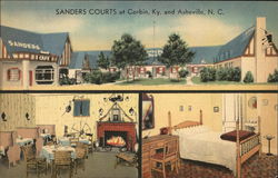 Sanders Courts Corbin, KY Postcard Postcard Postcard