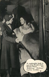 American Airline Sleeper Plane Curtiss Condor - Sleeper Berth American Airline Sleeper Plane Curtiss Condor - Sleeper Berth