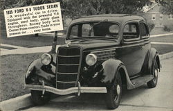 1935 Ford V-8 Tudor Sedan Cars Postcard Postcard Postcard
