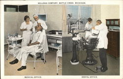 Kellogg Company - Medical and Dental Offices Battle Creek, MI Postcard Postcard Postcard